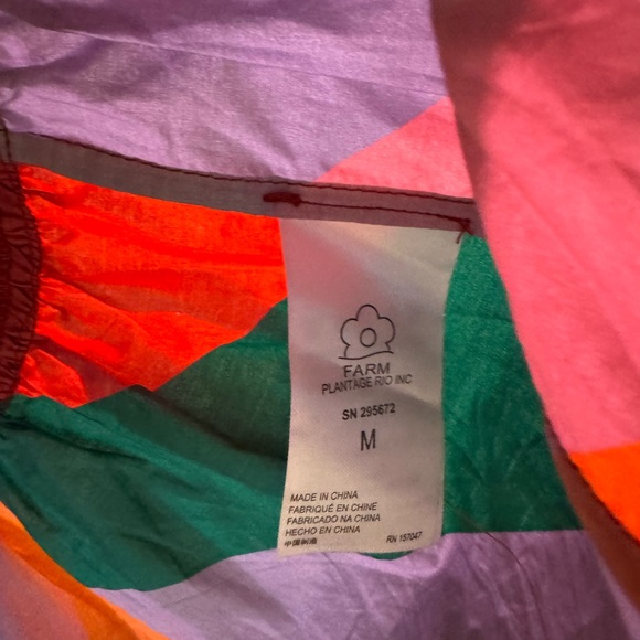 Farm Rio Amanda Stripes Mini Dress - Picture 6 of 11